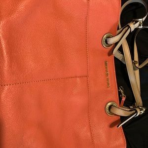 Coral Michael Kors Purse and Wallet